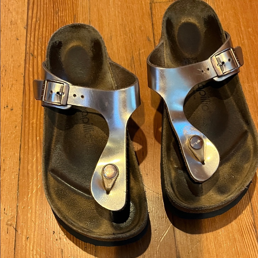 Papillo Rose Gold Sandals